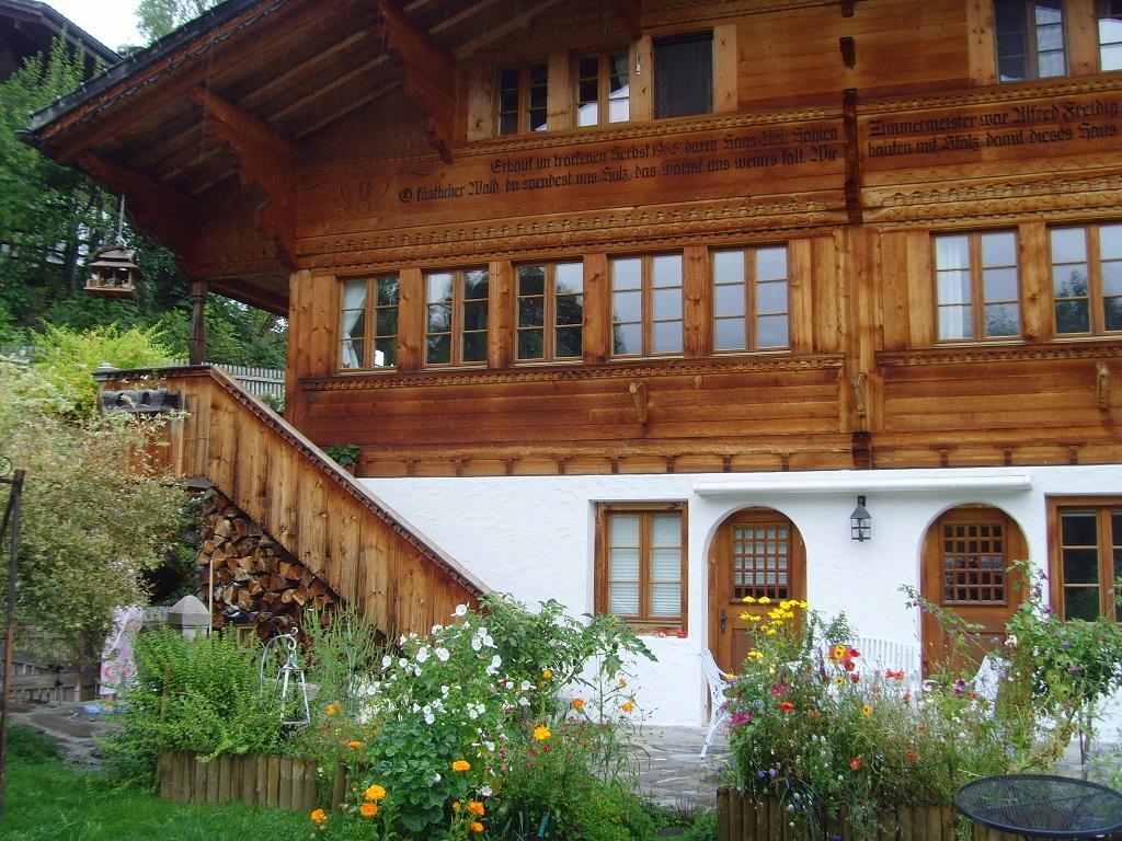 Bergluft Bed & Breakfast Lenk Luaran gambar