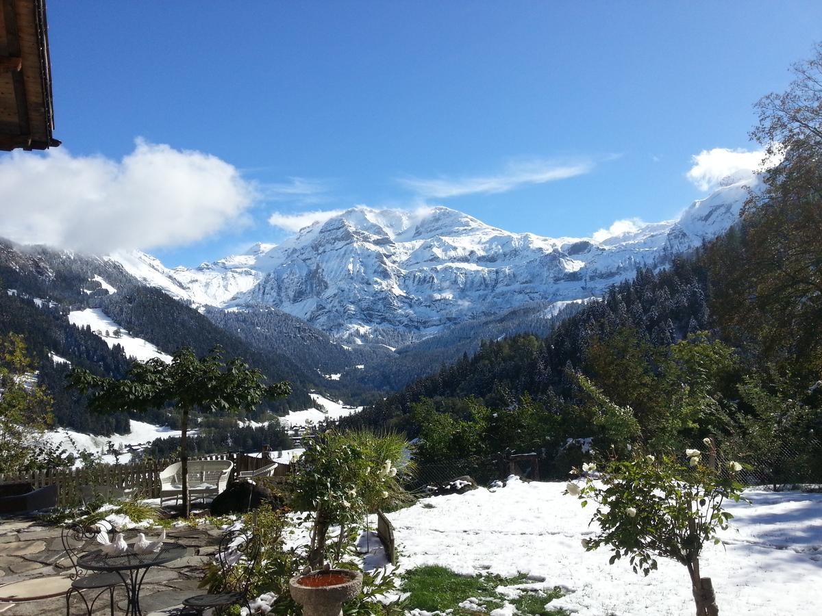 Bergluft Bed & Breakfast Lenk Luaran gambar